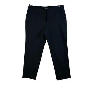 Talbots Petite Black Straight‎ Leg Pants Size 10P